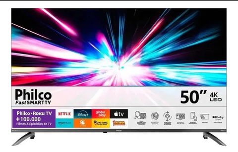 Smart TV Philco de 50 polegadas 4K UHD